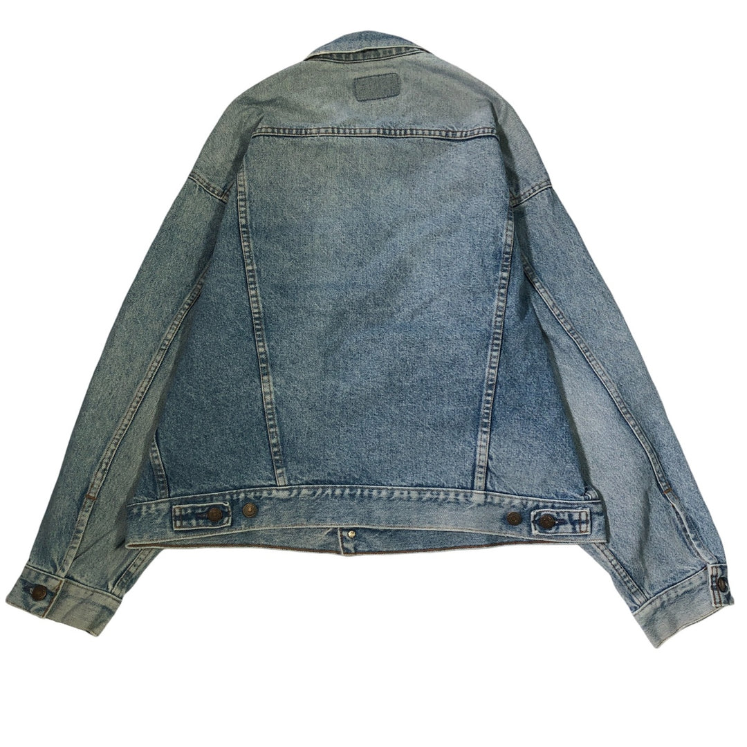 90'S Levi's denim jacket, denim jacket, made in USA, men's XL size, vintage /eaa502483