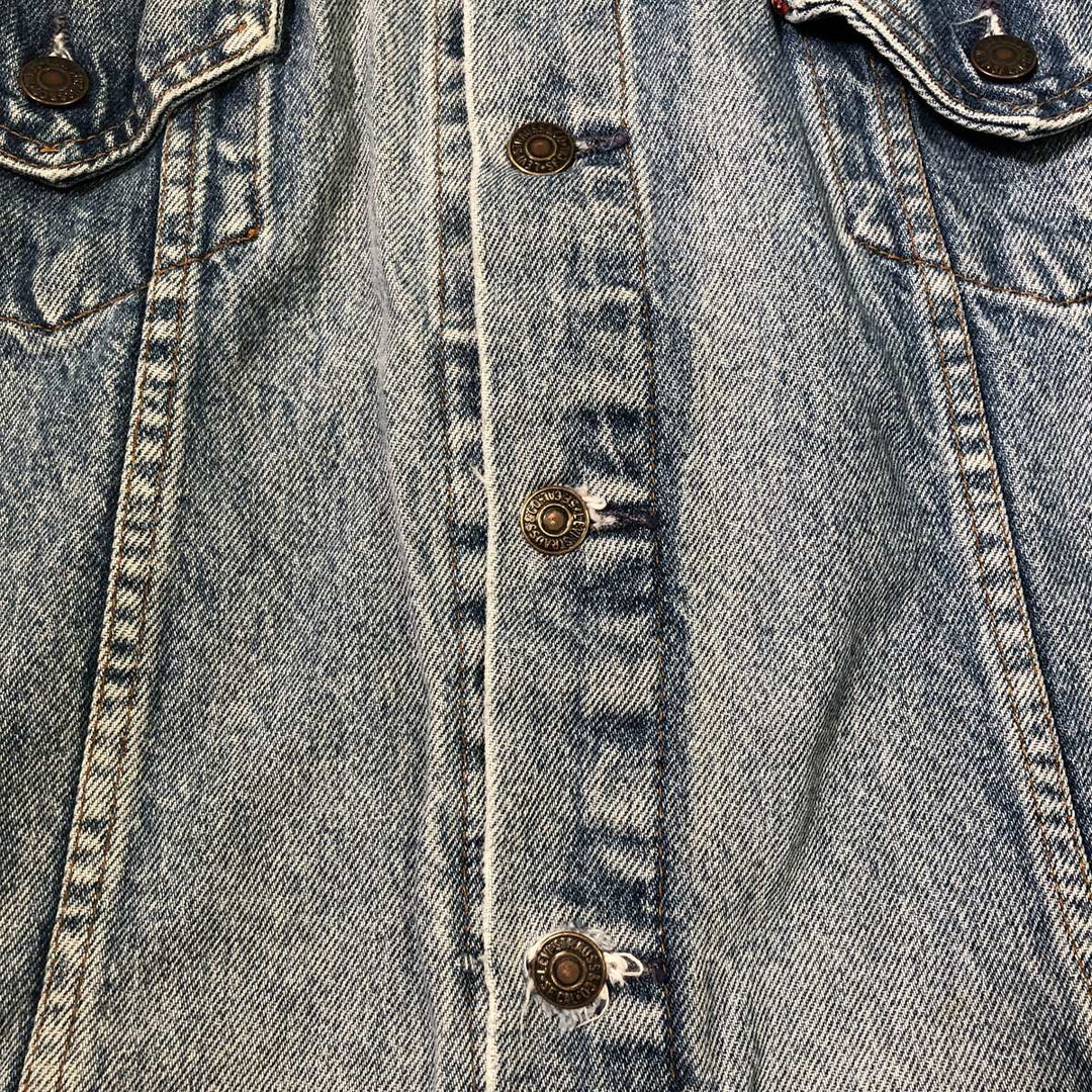 90'S Levi's denim jacket, denim jacket, made in USA, men's XL size, vintage /eaa502483