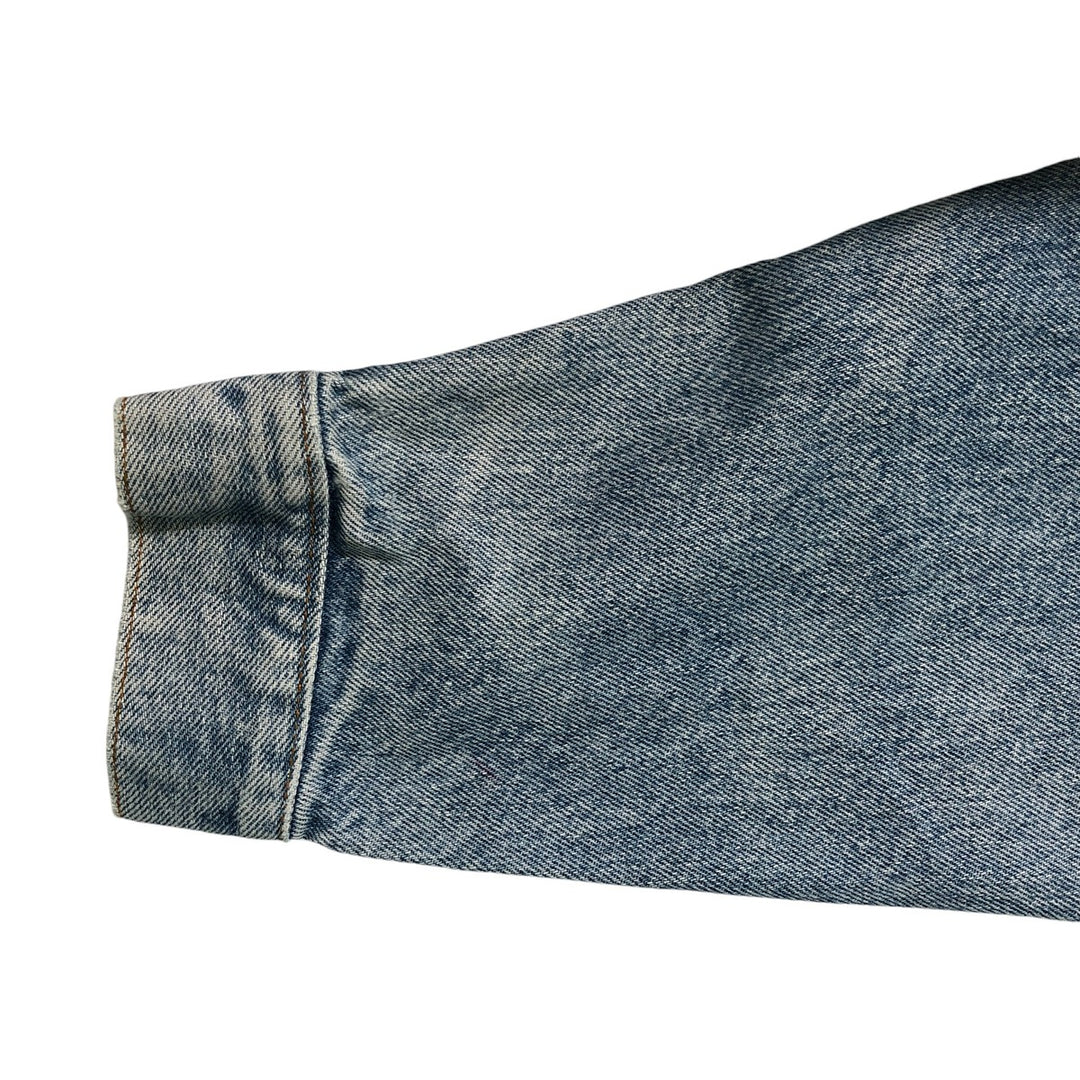 90'S Levi's denim jacket, denim jacket, made in USA, men's XL size, vintage /eaa502483