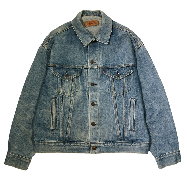 90s~00'S Levi's 70507-0214 denim jacket, denim jacket, made in USA, men's size M, vintage /eaa502485