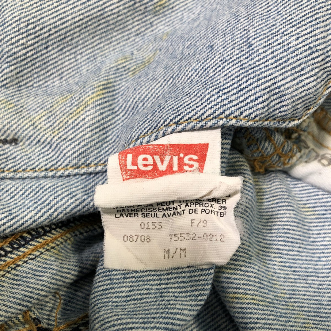 90s~00'S Levi's 70507-0214 denim jacket, denim jacket, made in USA, men's size M, vintage /eaa502485