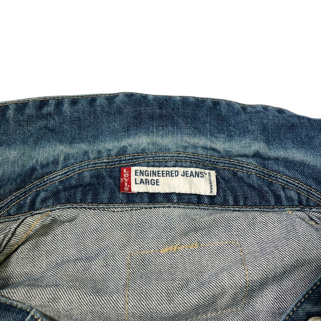 ~00'S Levi's ENGINEERED JEANS Engineered Jeans Denim Jacket G-Jean Men's L size /eaa502487