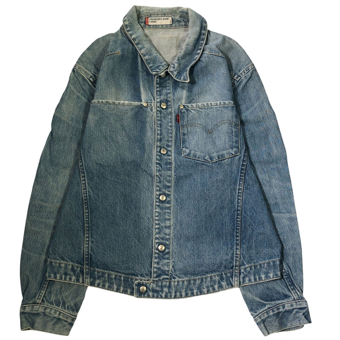 ~00'S Levi's ENGINEERED JEANS Engineered Jeans Denim Jacket G-Jean Men's L size /eaa502488