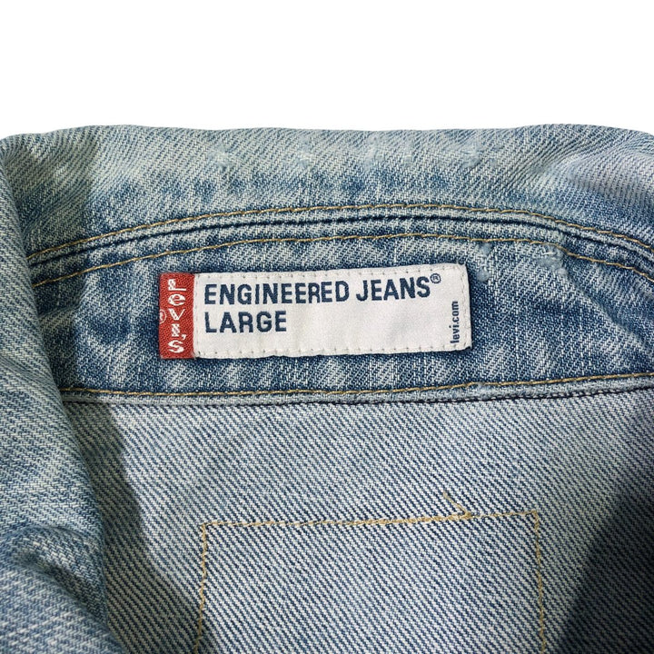 ~00'S Levi's ENGINEERED JEANS Engineered Jeans Denim Jacket G-Jean Men's L size /eaa502488