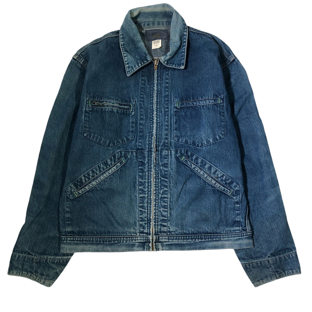 70'S ~ Osh Kosh B'GOSH denim jacket, denim jacket, made in USA, men's size M, vintage / eaa502489