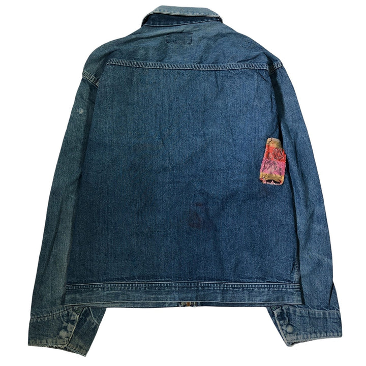 70'S ~ Osh Kosh B'GOSH denim jacket, denim jacket, made in USA, men's size M, vintage / eaa502489