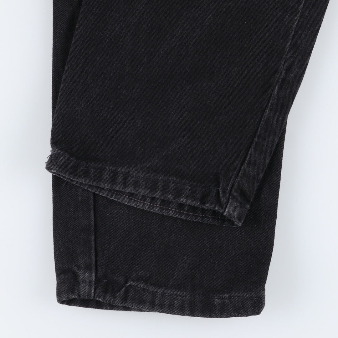 00'S Levi's 550 Relaxed Fit Black Denim Tapered Denim Pants Men's W32 equivalent / eaa502501