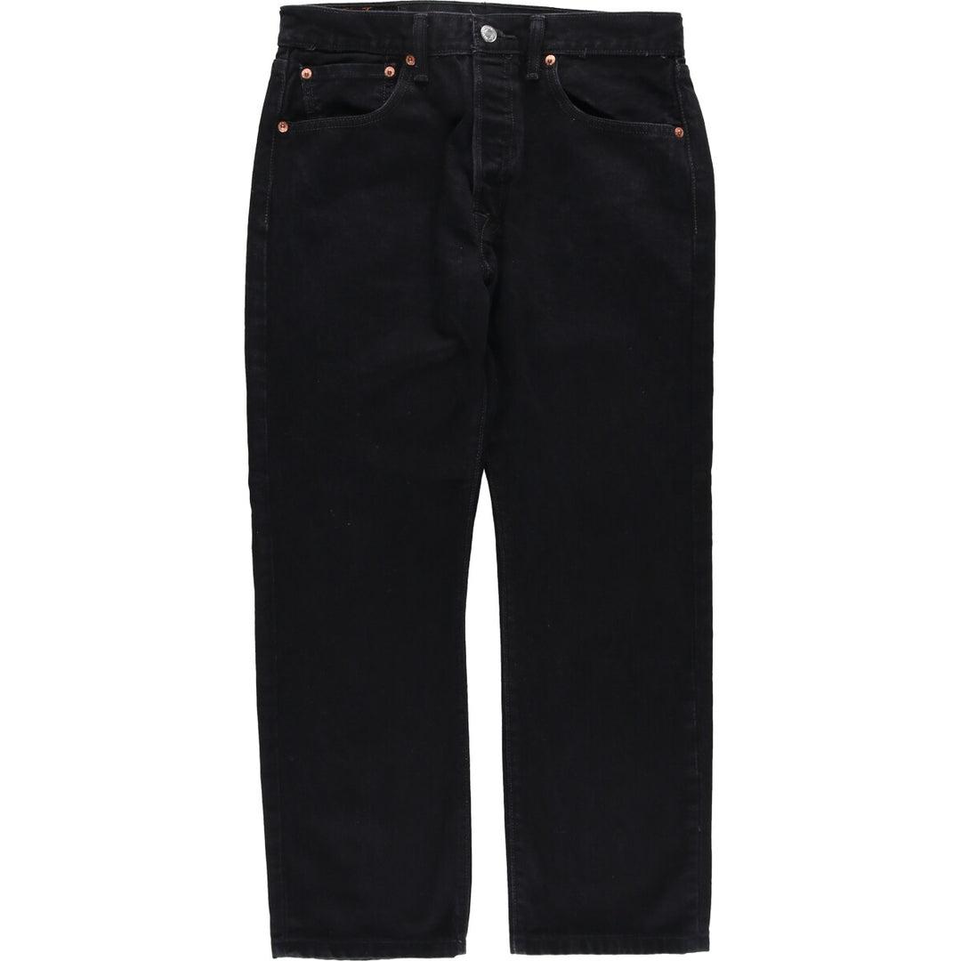 Levi's Levi's 501 Black Denim Straight Denim Pants Men's W32 equivalent / eaa502502