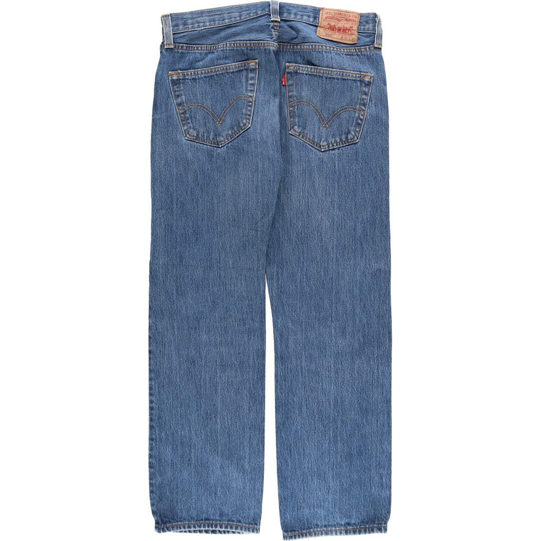 Levi's 501 STRAIGHT FIT straight denim pants for men, equivalent to w32 / eaa502504