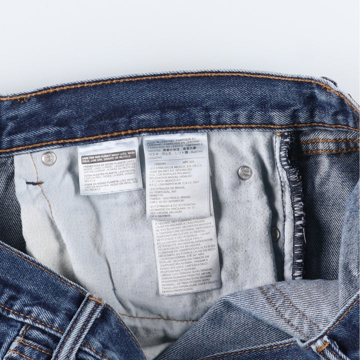 Levi's 505 tapered denim pants for men, size W36 / eaa502555