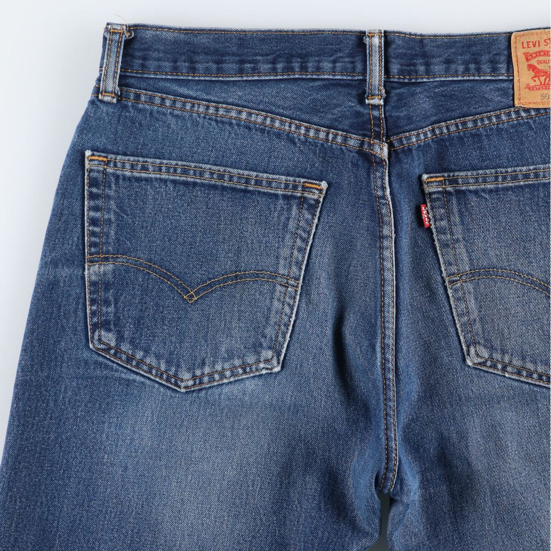 Levi's 505 tapered denim pants for men, equivalent to W35 / eaa502583