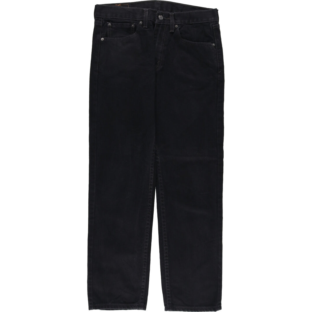 Levi's 505 Black Denim Tapered Denim Pants Men's W32 equivalent / eaa502589