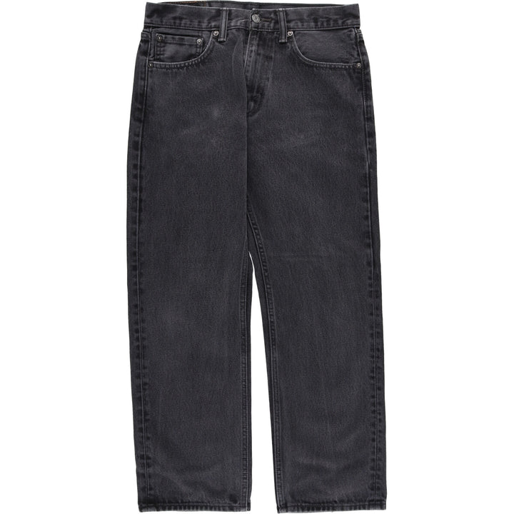 Levi's 505 Black Denim Tapered Denim Pants Men's W31 equivalent / eaa502598