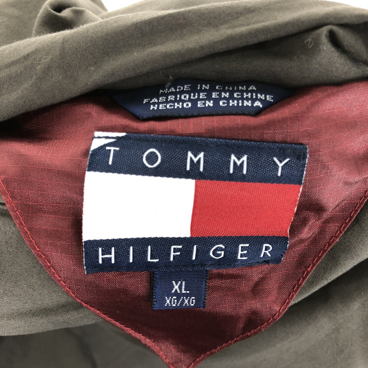 90s~ Tommy Hilfiger Reversible Down Vest Men's XL Vintage /eaa502607