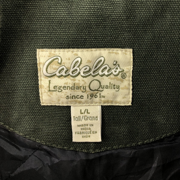 Cabelas Padded Duck Vest Men's Size L / eaa502609