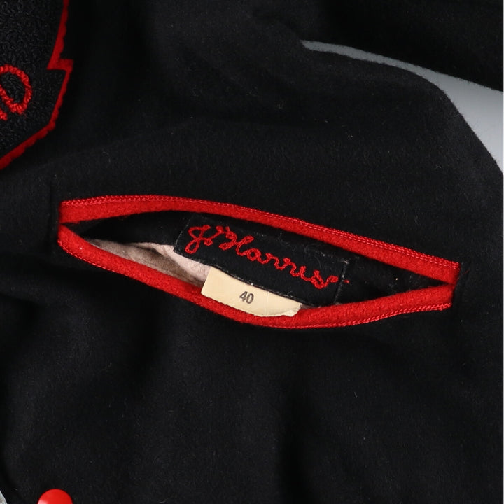 College Collared Stadium Jacket Award Jacket Varsity Jacket Men's L Size Vintage /eaa502618