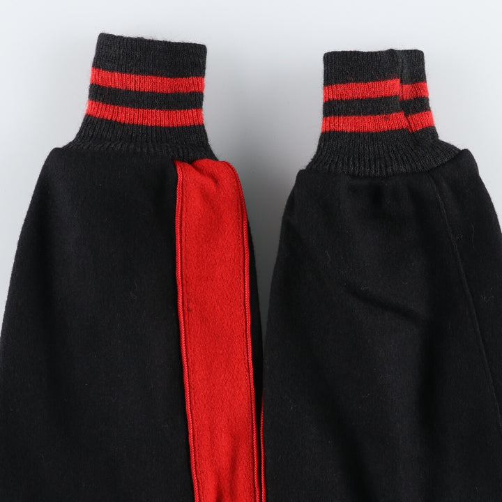 College Collared Stadium Jacket Award Jacket Varsity Jacket Men's L Size Vintage /eaa502618