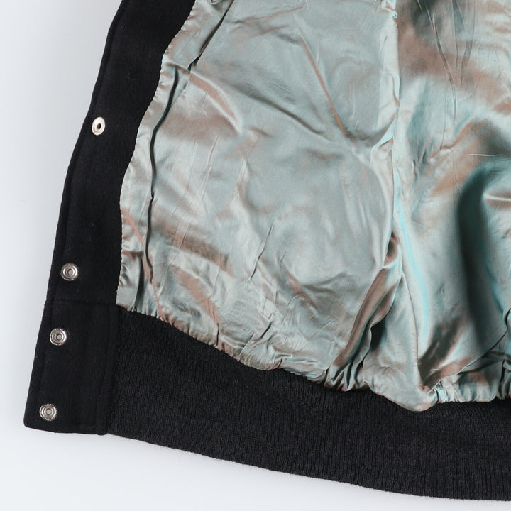 College Collared Stadium Jacket Award Jacket Varsity Jacket Men's L Size Vintage /eaa502618