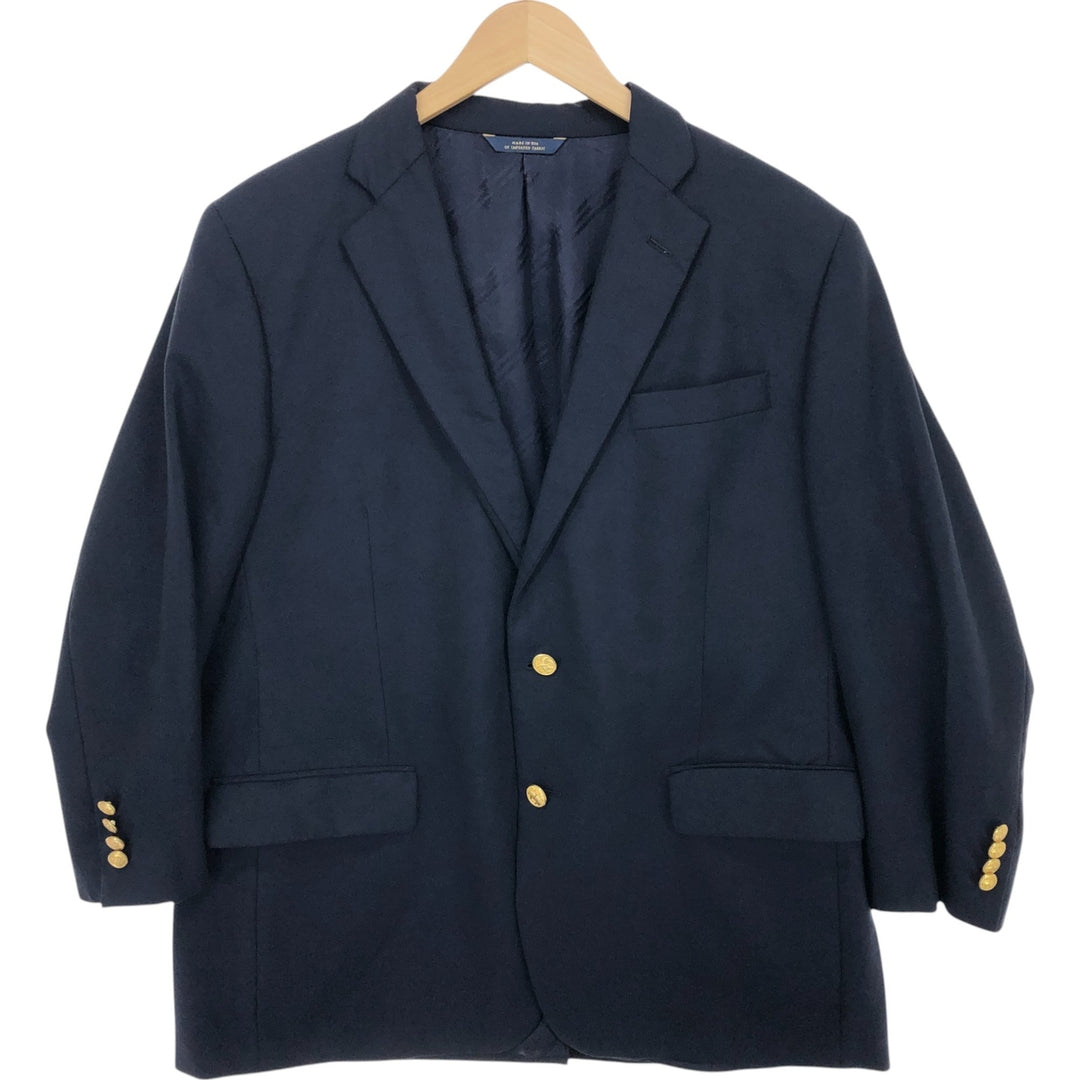 Brooks Brothers Est.1818 Madison Navy Blazer Tailored Jacket Made in USA Men's L size / eaa502641