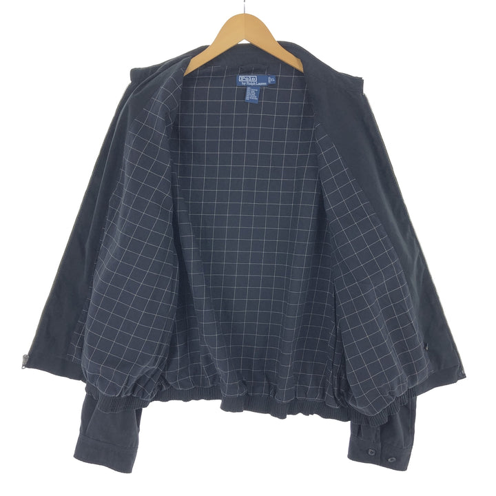 Ralph Lauren POLO by Ralph Lauren Swing Top Sports Jacket Men's XL polyester black type Vintage Second Hand