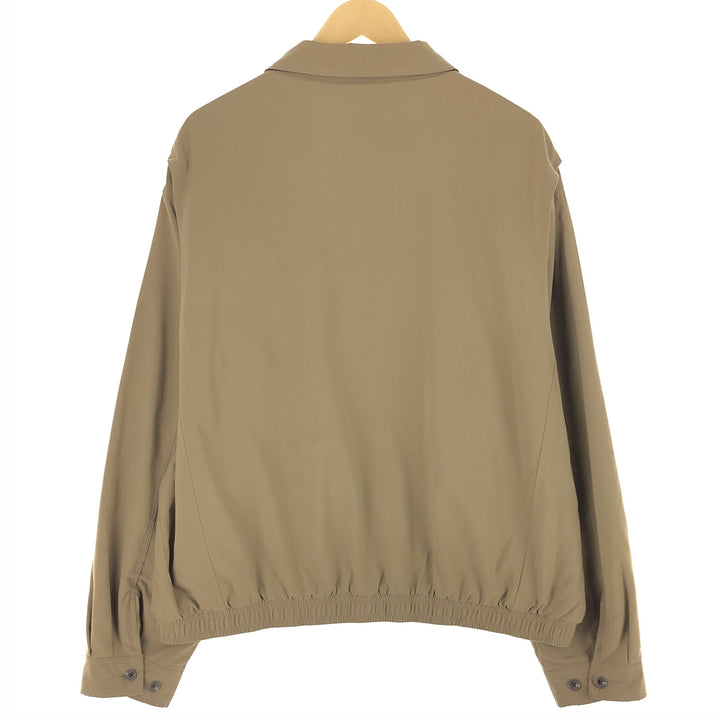 Ralph Lauren POLO by Ralph Lauren Swing Top Sports Jacket Men's XXL polyester Beige type Vintage Second Hand