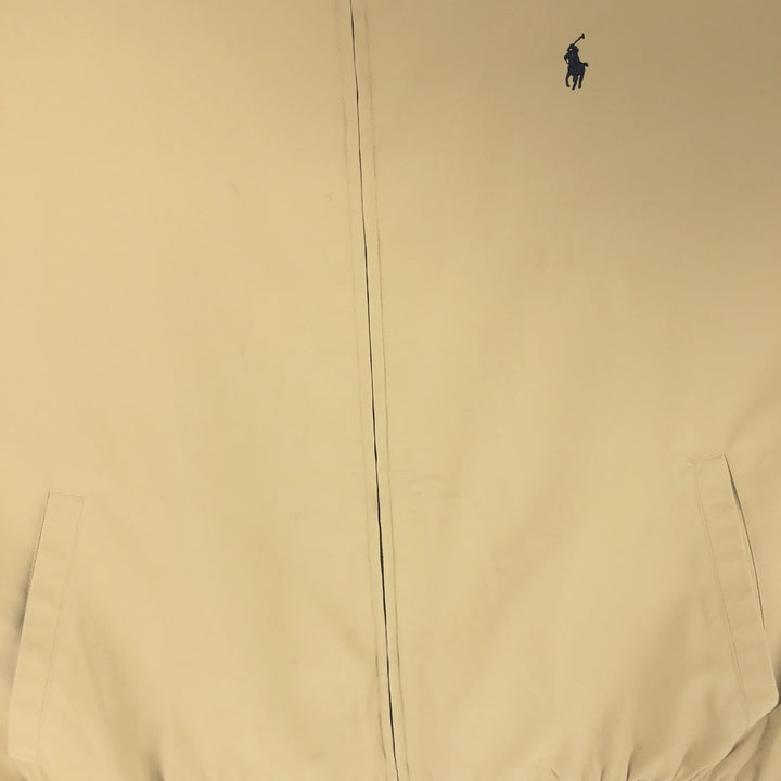 Ralph Lauren POLO by Ralph Lauren Swing Top Sports Jacket Men's XXL polyester Beige type Vintage Second Hand