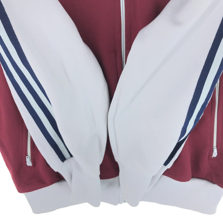 Vintage 70s-80'S Adidas track jacket, size M, men's unclear gray type Vintage Second Hand