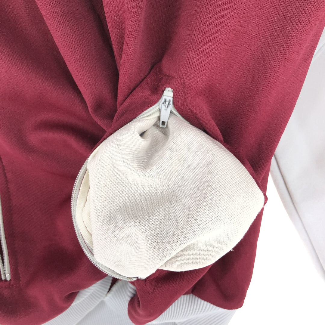 Vintage 70s-80'S Adidas track jacket, size M, men's unclear gray type Vintage Second Hand