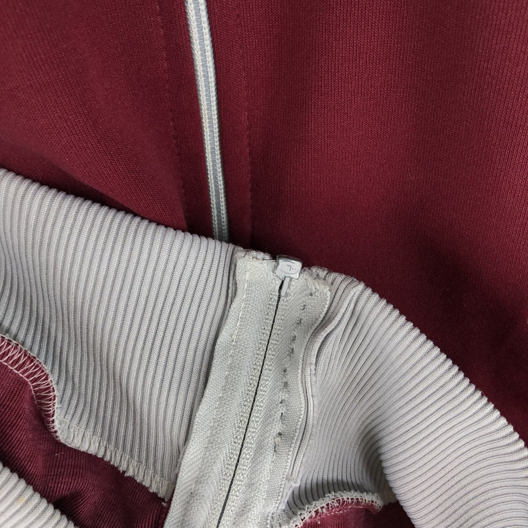 Vintage 70s-80'S Adidas track jacket, size M, men's unclear gray type Vintage Second Hand