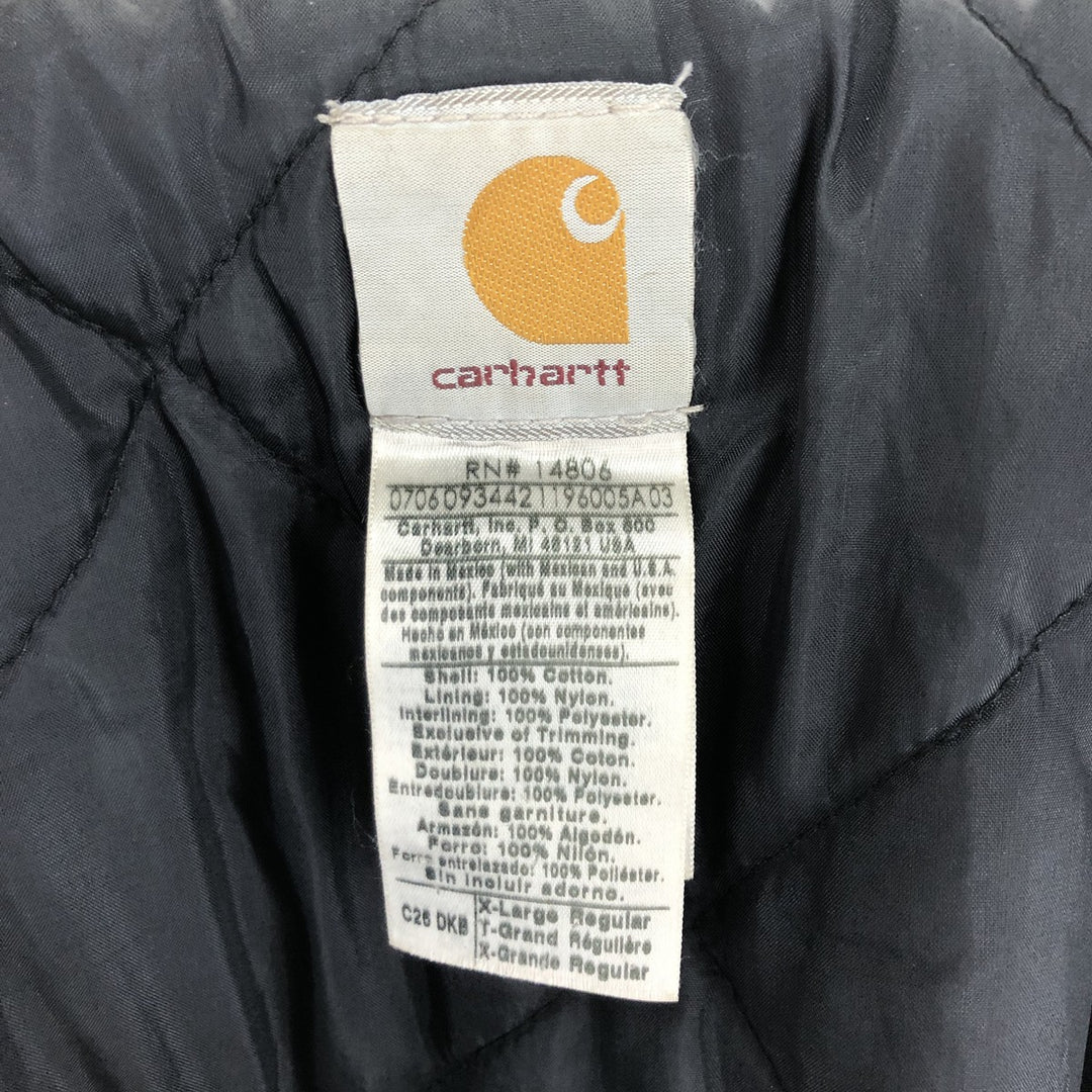 Carhartt Traditional Coat Duck Work Jacket Men's XL equivalent / eaa502695