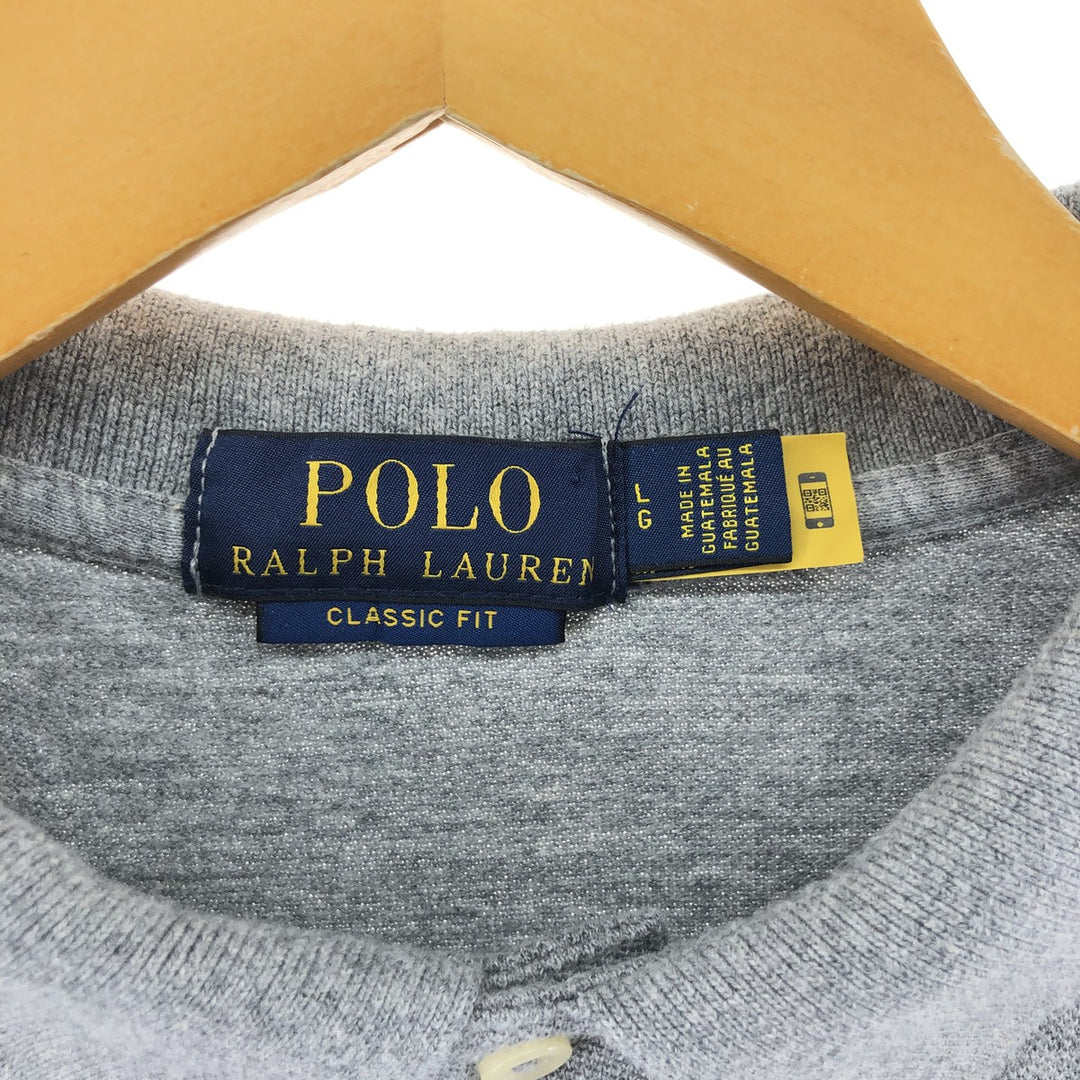 Ralph Lauren POLO RALPH LAUREN CLASSIC FIT long sleeve polo shirt men's size L / eaa502727