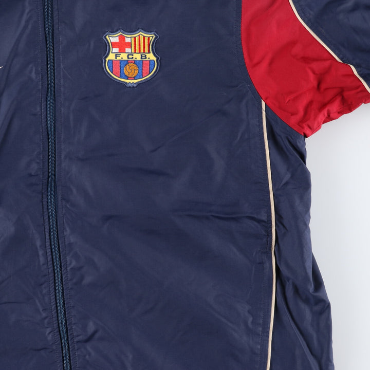 00'S Nike NIKE TEAM FC Barcelona nylon jacket, men's M size / eaa502773