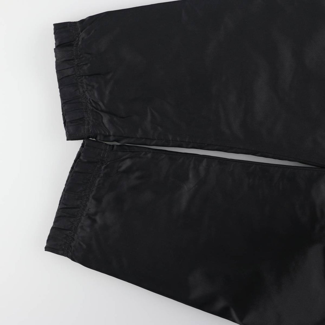 90'S Nike Back Logo Padded Puffer Jacket Men's Medium Vintage Nylon black type Vintage Second Hand