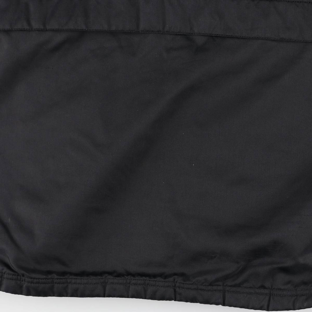 90'S Nike Back Logo Padded Puffer Jacket Men's Medium Vintage Nylon black type Vintage Second Hand