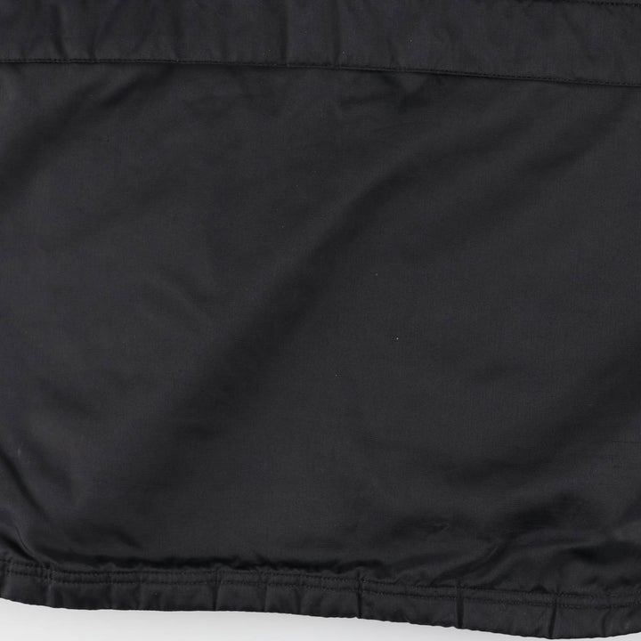 90'S Nike Back Logo Padded Puffer Jacket Men's Medium Vintage Nylon black type Vintage Second Hand