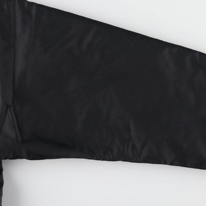 90'S Nike Back Logo Padded Puffer Jacket Men's Medium Vintage Nylon black type Vintage Second Hand