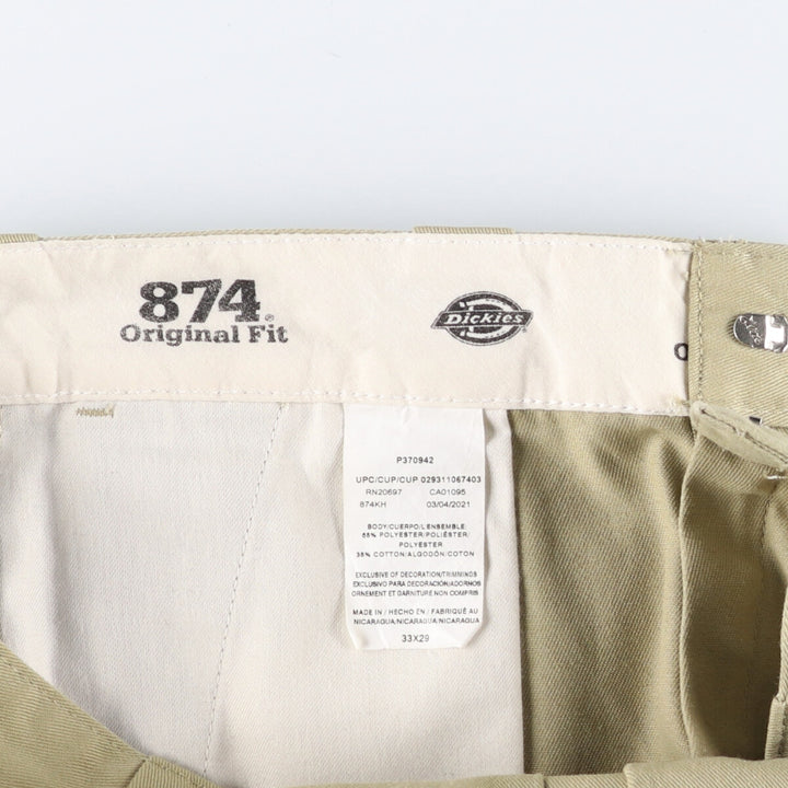 Dickies 874 Original Fit Work Pants Men's W34 equivalent / eaa502808