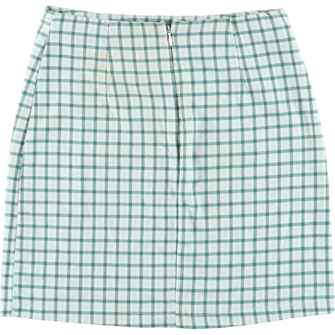 wild fable Check Pattern Tight Mini Skirt Women's M size /eaa502810