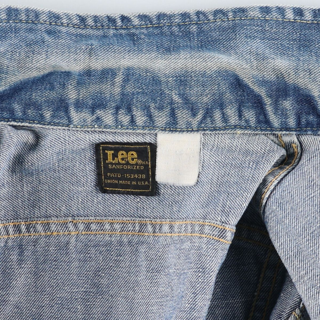 70'S Lee Riders denim jacket, denim jacket, made in USA, women's size S, vintage /eaa502813