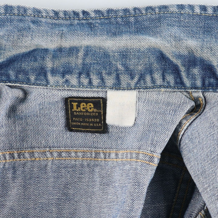 70'S Lee Riders denim jacket, denim jacket, made in USA, women's size S, vintage /eaa502813