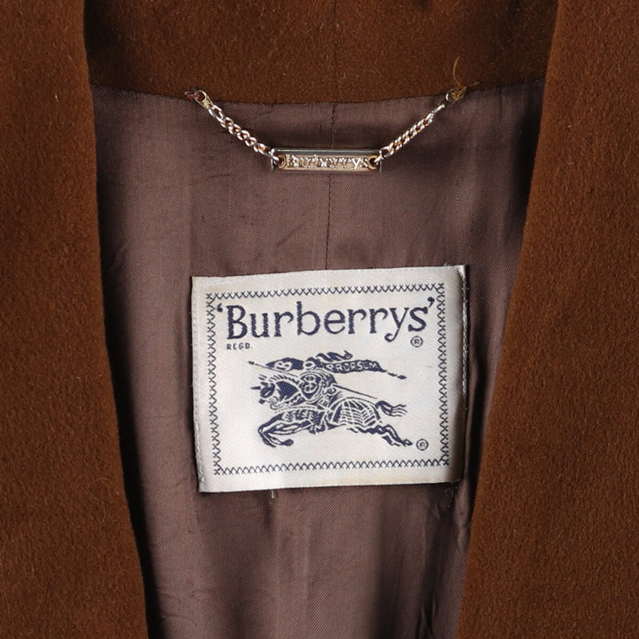 Burberry's Double Breasted Wool Chester Coat Made in Spain Women's XL /eaa502815