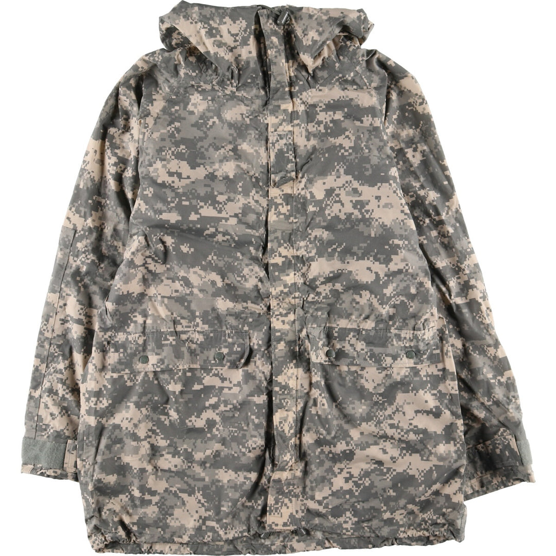 00'S US military genuine camouflage Pattern ACU digital camo military rain parka made in USA men's XS size /eaa502816