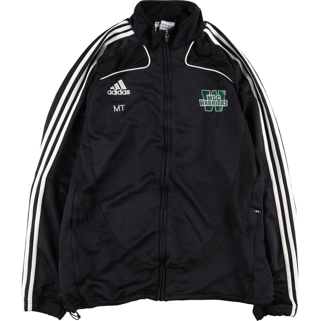 00'S adidas CLIMA365 College Jersey Track Jacket Men's L size / eaa502861