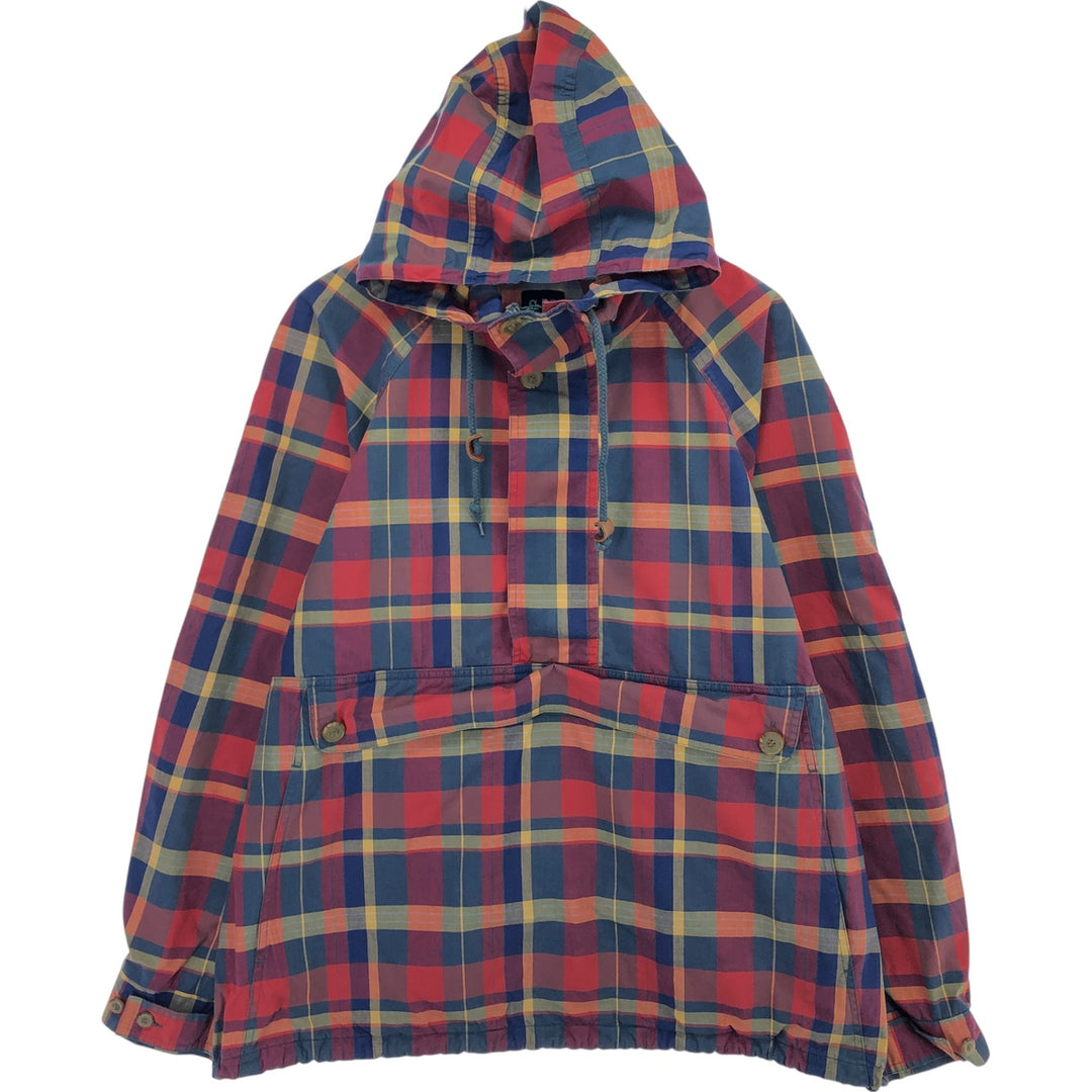 90'S GAP Old Gap Check Pattern Anorak Parka Men's XL Vintage /eaa502867