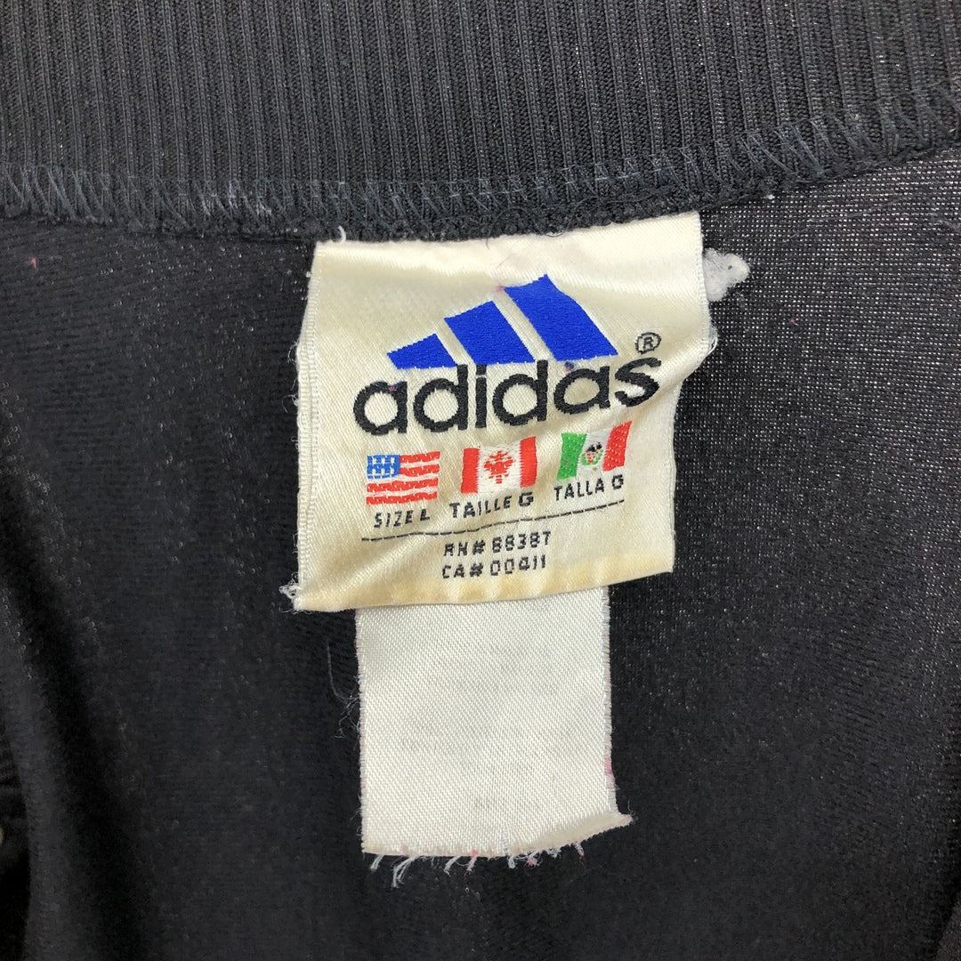 90'S Adidas Jersey Track Jacket Men's L Size Vintage / eaa502870