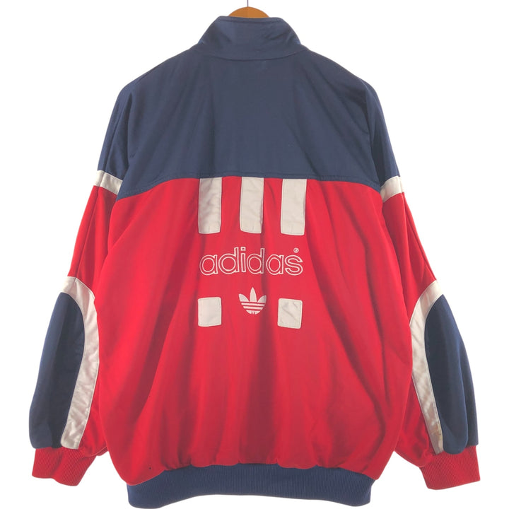 80'S Adidas Back Logo Jersey Track Jacket Men's L Size Vintage / eaa502873