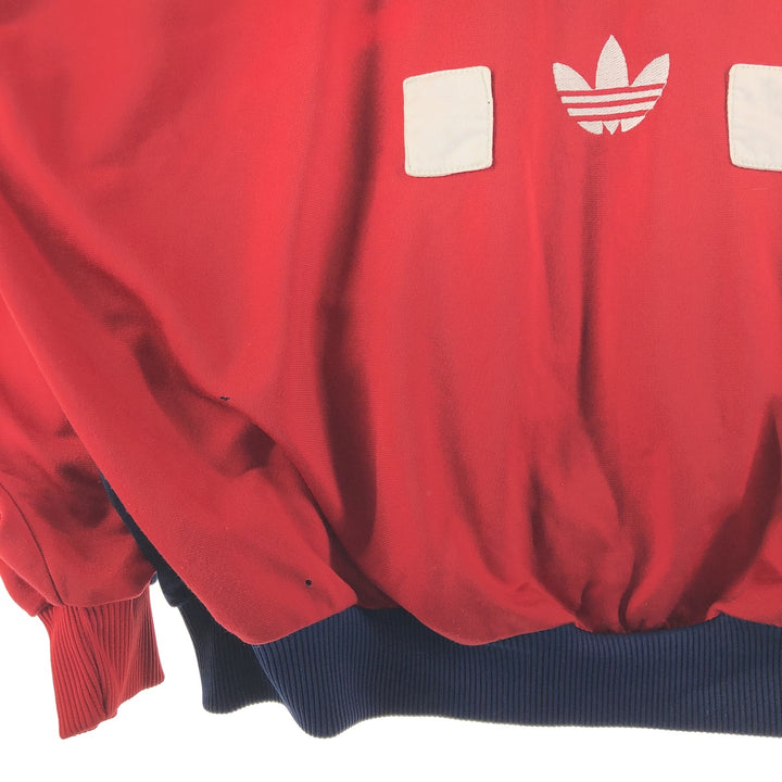 80'S Adidas Back Logo Jersey Track Jacket Men's L Size Vintage / eaa502873