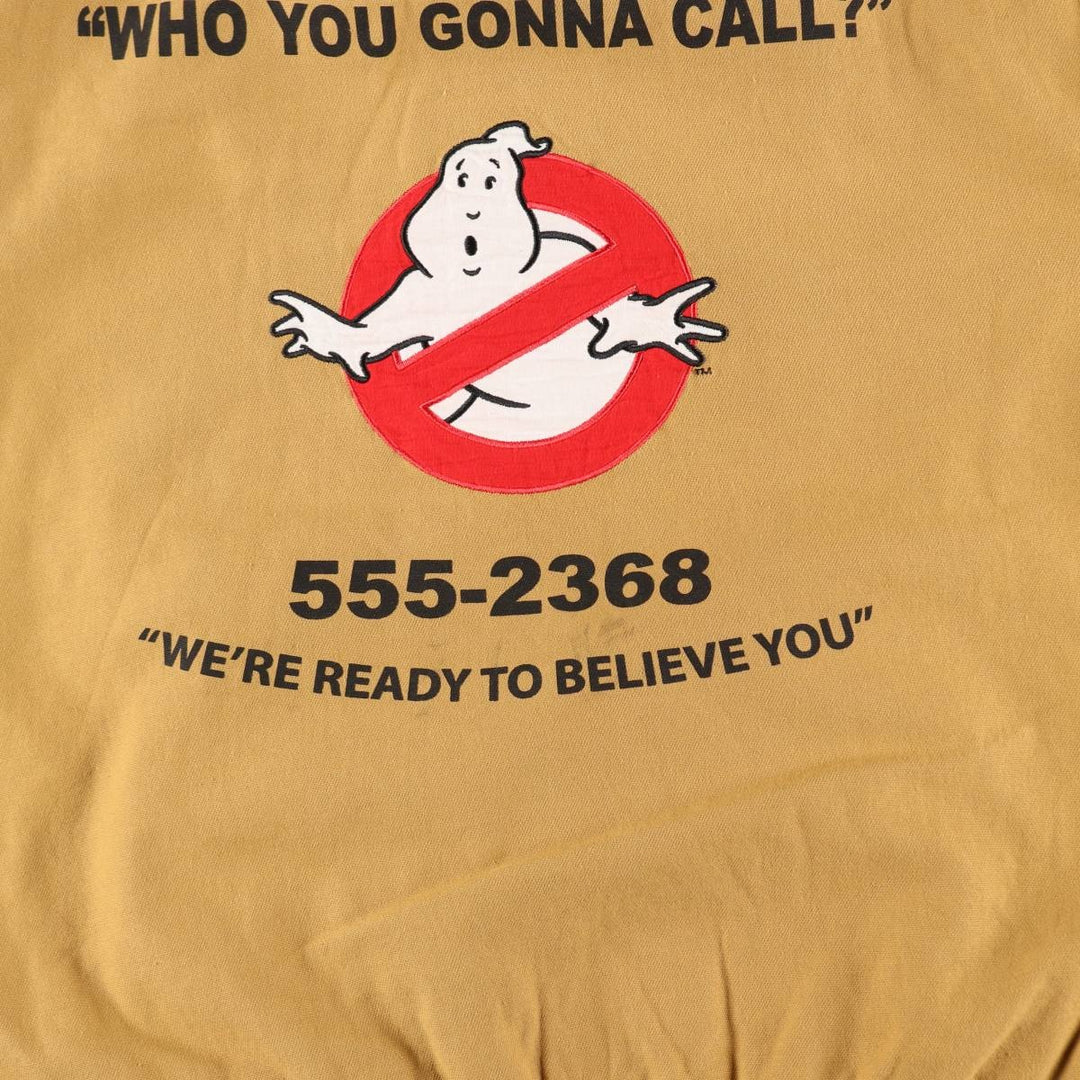 SPIRIT GHOSTBUSTERS Ghostbusters Movie Cotton Blouson Men's L size /eaa502923