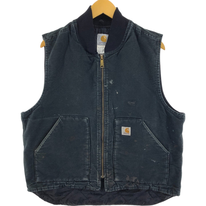 90'S Carhartt Classic Vest Duck Vest Men's L Size Vintage /eaa502929