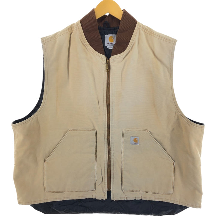 90'S Carhartt Classic Vest Duck Vest Men's XXXL Size Vintage /eaa502935